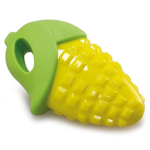 Arquivet Kolba kukurydzy z piszczałką zabawka dla psów - 14 cm Arquivet Kolba kukurydzy z piszczałką zabawka dla psów - 14 cm