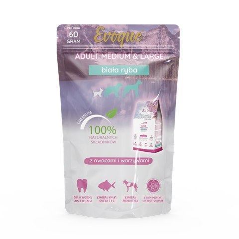 PRÓBKA Evoque Adult Biała Ryba M&L Super Premium 60g PRÓBKA Evoque Adult Biała Ryba M&L Super Premium 60g