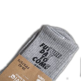 Skarpety męskie AUROVIA FPX7570 kolor szary rozmiar 43-46