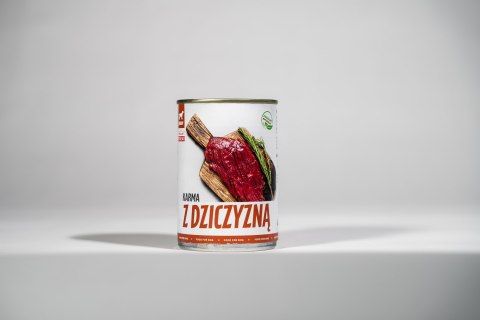 TUF TUF Mokra karma dla psa z dziczyzną 400g TUF TUF Mokra karma dla psa z dziczyzną 400g