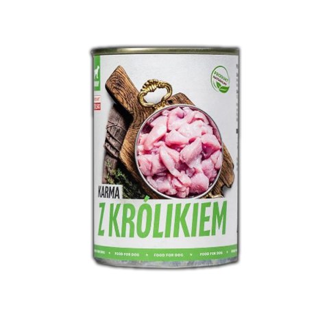 TUF TUF Mokra karma dla psa z królikiem 800g TUF TUF Mokra karma dla psa z królikiem 800g