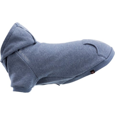 Ubranko dla psa BE NORDIC L: 62 cm, bluza z kapturem, niebieska Ubranko dla psa BE NORDIC L: 62 cm, bluza z kapturem, niebieska