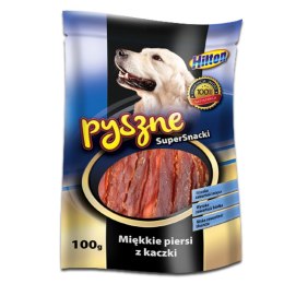 [W] HILTON MIĘKKIE PIERSI Z KACZKI 100G DLA PSA