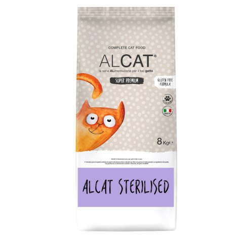 ALCAT Sterilised CHICKEN karma dla kotów sterylizowanych na bazie kurczaka 8 kg