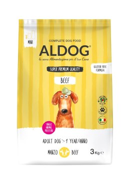ALDOG Beef MINI karma monobiałkowa wołowina 3 kg