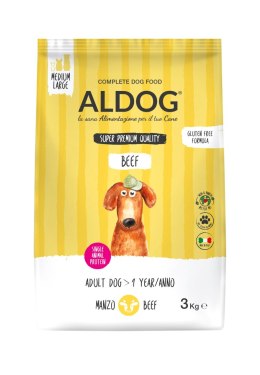 ALDOG Beef M&L karma monobiałkowa wołowina 3 kg