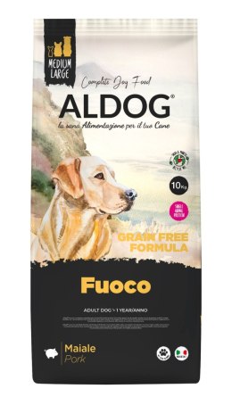 ALDOG Grainfree FUOCO karma bezzbożowa i monobiałkowa wieprzowina 10 kg
