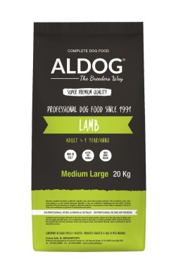 ALDOG Lamb M&L karma monobiałkowa jagnięcina 20 kg