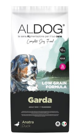 ALDOG Low Grain GARDA karma monobiałkowa kaczka 12 kg