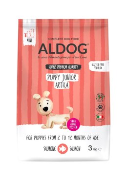 ALDOG PUPPY Artica MINI karma monobiałkowa łosoś 3 KG