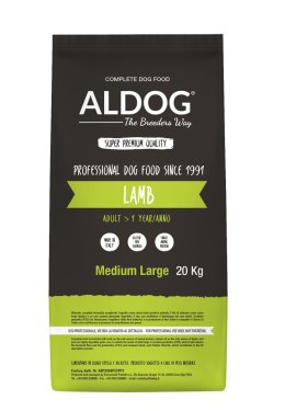 ALDOG PUPPY Lamb M&L karma monobiałkowa jagnięcina 20 kg