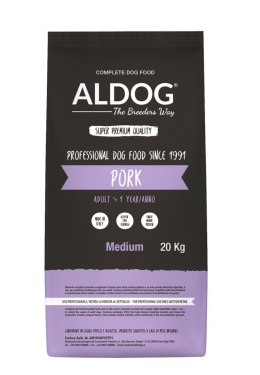 ALDOG Pork MAXI karma monobiałkowa wieprzowina 20 kg