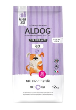 ALDOG Pork M&L karma monobiałkowa wieprzowina 12 kg