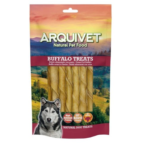 ARQUIVET BUFFALO Skóra skręcana z bawoła 100g ARQUIVET BUFFALO Skóra skręcana z bawoła 100g