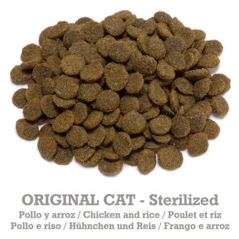 ARQUIVET CAT Original dla kotów sterylizowanych kurczak z ryżem 7 kg ARQUIVET CAT Original dla kotów sterylizowanych kurczak z ryżem 7 kg
