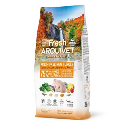 ARQUIVET FRESH Półwilgotna karma dla psa indyk i ryba oceaniczna 10 kg ARQUIVET FRESH Półwilgotna karma dla psa indyk i ryba oceaniczna 10 kg