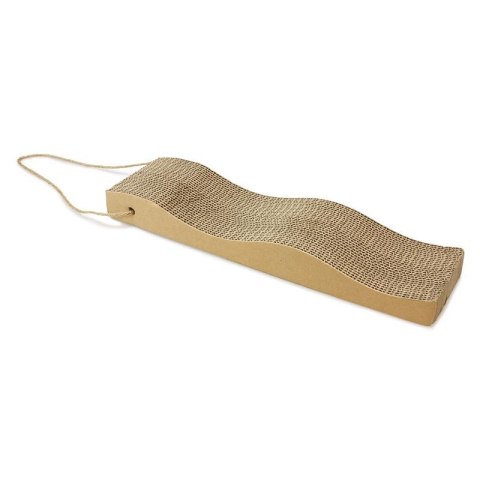 ARQUIVET Kartonowy drapak dla kota 46x12x5 cm z kocimiętką ARQUIVET Kartonowy drapak dla kota 46x12x5 cm z kocimiętką