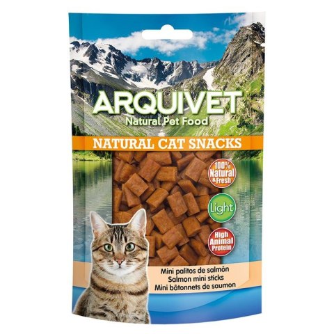 ARQUIVET Mini paluszki z łososia przysmak dla kota 50 g ARQUIVET Mini paluszki z łososia przysmak dla kota 50 g