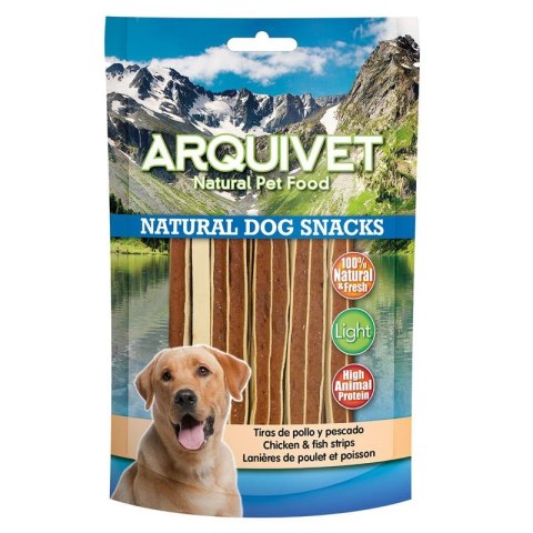 ARQUIVET Paski z kurczaka i ryby 100 g ARQUIVET Paski z kurczaka i ryby 100 g