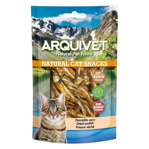 ARQUIVET przysmak dla kota suszone rybki 50g ARQUIVET przysmak dla kota suszone rybki 50g