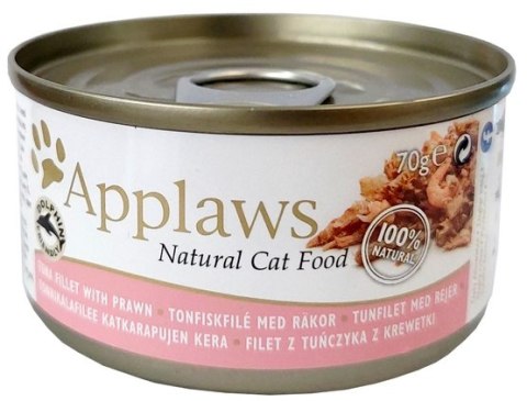 Applaws puszka dla kota Tuńczyk i Krewetki 70g Applaws puszka dla kota Tuńczyk i Krewetki 70g