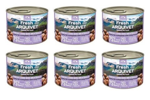 Arquivet Fresh klopsiki z jagnięciny w sosie 6x200g Arquivet Fresh klopsiki z jagnięciny w sosie 6x200g