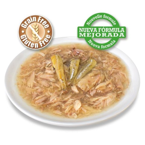 Arquivet Puszka dla kota z tuńczykiem i sardelką 24 x 80 g Arquivet Puszka dla kota z tuńczykiem i sardelką 24 x 80 g