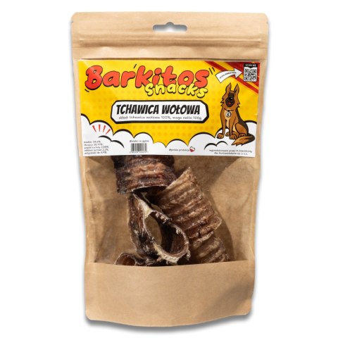 BARKITOS SNACKS Tchawica wołowa 100g BARKITOS SNACKS Tchawica wołowa 100g