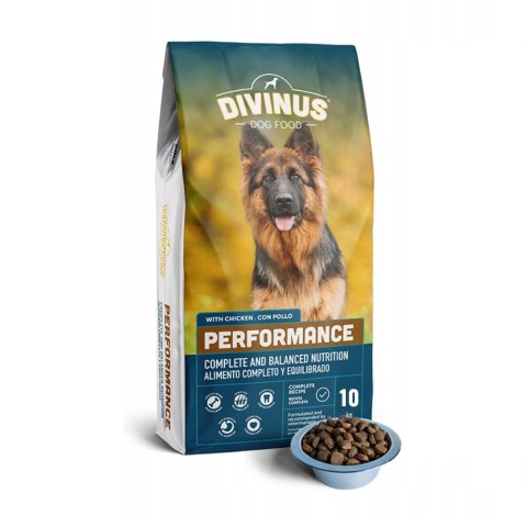 Divinus Performance 10kg dla owczarka niemieckiego Divinus Performance 10kg dla owczarka niemieckiego