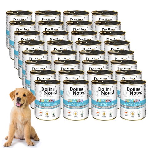 Dolina Noteci Junior bogata w jagnięcinę 24 x 400 g Dolina Noteci Junior bogata w jagnięcinę 24 x 400 g