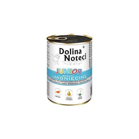 Dolina Noteci Junior bogata w jagnięcinę 24 x 400 g Dolina Noteci Junior bogata w jagnięcinę 24 x 400 g