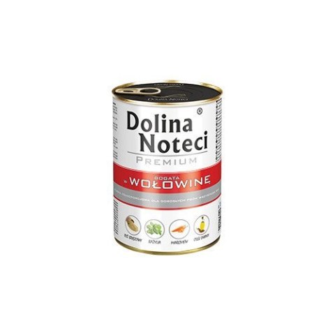 Dolina Noteci Premium bogata w wołowinę 400 g Dolina Noteci Premium bogata w wołowinę 400 g