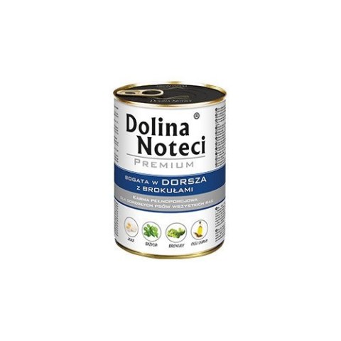 Dolina Noteci bogata w dorsza z brokułami 24 x 400g Dolina Noteci bogata w dorsza z brokułami 24 x 400g