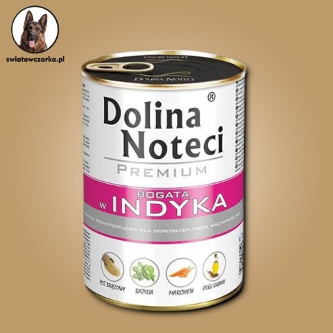 Dolina Noteci bogata w indyka 24 x 400g Dolina Noteci bogata w indyka 24 x 400g