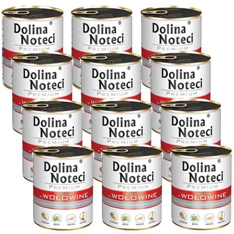 Dolina Noteci bogata w wołowinę 12 x 800g Dolina Noteci bogata w wołowinę 12 x 800g
