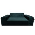 Legowisko SOFA S/M 80x55 cm, kolor ciemnozielony