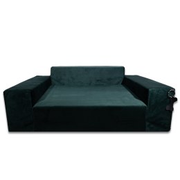 Legowisko SOFA S/M 80x55 cm, kolor ciemnozielony