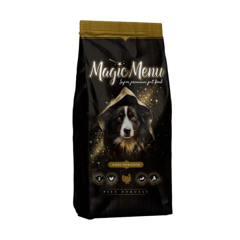 Magic Menu Półwilgotna karma dla psa z indykiem 10 kg Magic Menu Półwilgotna karma dla psa z indykiem 10 kg