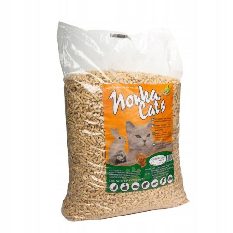 Norka Cats żwirek drewniany 8,5l Norka Cats żwirek drewniany 8,5l