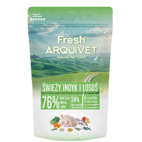 PRÓBKA ARQUIVET FRESH PUPPY JUNIOR Indyk i łosoś 100g PRÓBKA ARQUIVET FRESH PUPPY JUNIOR Indyk i łosoś 100g