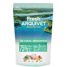 PRÓBKA ARQUIVET FRESH Półwilgotna karma dla psa kaczka z rybą oceaniczną 100g