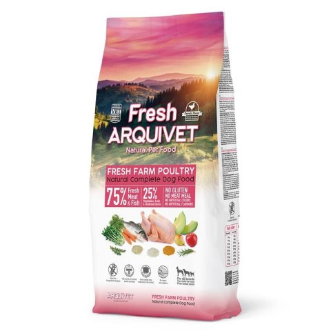PRÓBKA ARQUIVET FRESH Półwilgotna karma dla psa kurczak i ryba oceaniczna 100 g PRÓBKA ARQUIVET FRESH Półwilgotna karma dla psa kurczak i ryba oceaniczna 100 g