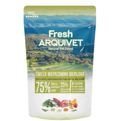 PRÓBKA ARQUIVET FRESH Półwilgotna karma dla psa wieprzowina iberyjska i ryba oceaniczna 100g PRÓBKA ARQUIVET FRESH Półwilgotna karma dla psa wieprzowina iberyjska i ryba oceaniczna 100g