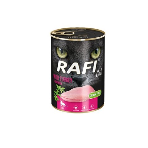Rafi Cat karma bezzbożowa z indykiem 12 x 400 g Rafi Cat karma bezzbożowa z indykiem 12 x 400 g