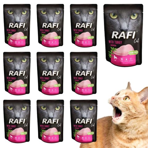 Rafi Cat saszetka indyk 10 x 100 g Rafi Cat saszetka indyk 10 x 100 g