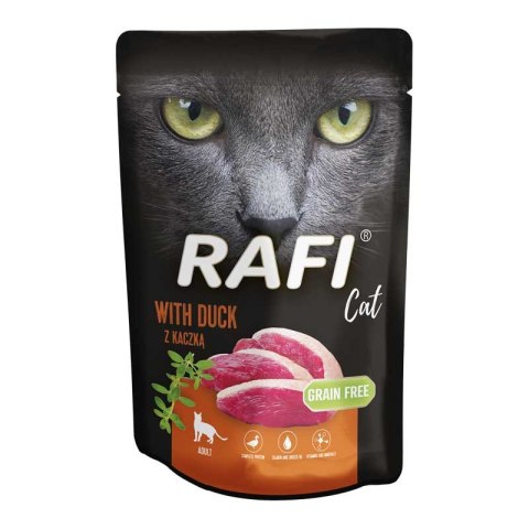 Rafi Cat saszetka kaczka 10 x 100 g Rafi Cat saszetka kaczka 10 x 100 g