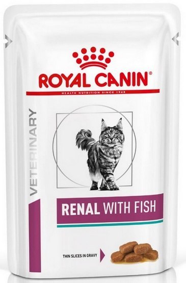 Royal Canin Veterinary Diet Feline Renal Ryba saszetka 85g Royal Canin Veterinary Diet Feline Renal Ryba saszetka 85g