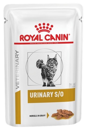 Royal Canin Veterinary Diet Feline Urinary S/O z kurczakiem w sosie saszetka 85g Royal Canin Veterinary Diet Feline Urinary S/O z kurczakiem w sosie saszetka 85g