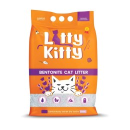 [W] LITTY KITTY Żwirek bentonitowy o zapachu lawendy 5L