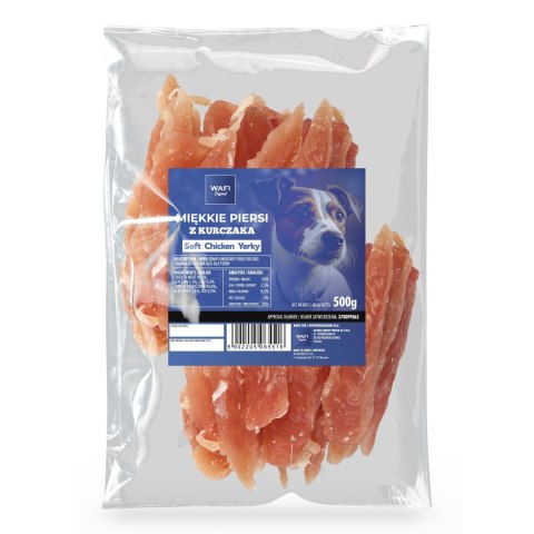 WAFI MIĘKKIE PIERSI Z KURCZAKA 500G WAFI MIĘKKIE PIERSI Z KURCZAKA 500G